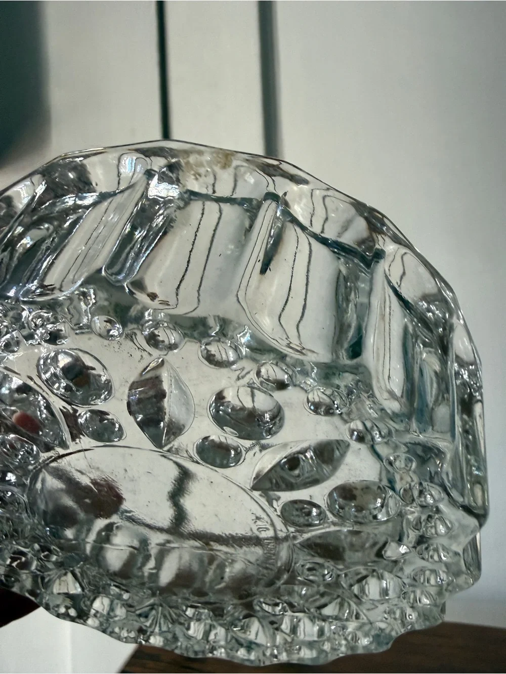 Clear Glass Decorative Bowl - Classic Clear vintage